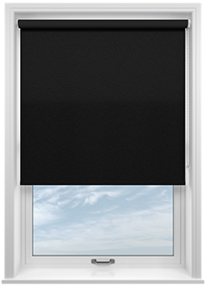 Shimmer (Blackout), Jet - Twist&Fit Roller Blind